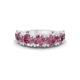 Platinum Adela Round Lab Diamond Anniversary Band (2 Ct. Tw.) front image