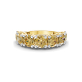 10kt Yellow Gold Adela Round Lab Diamond Anniversary Band (1 Ct. Tw.) front image