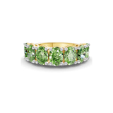 10kt Yellow Gold Blanca Oval Lab Diamond Anniversary Band (1 Ct. Tw.) front image