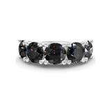 10kt White Gold Noella Round Lab Diamond Anniversary Band (1/2 Ct. Tw.) front image