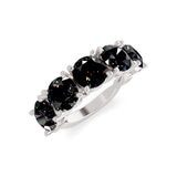 10kt White Gold Noella Round Lab Diamond Anniversary Band (1/2 Ct. Tw.) right