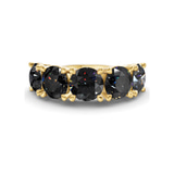 10kt Yellow Gold Noella Round Lab Diamond Anniversary Band (1/2 Ct. Tw.) front image