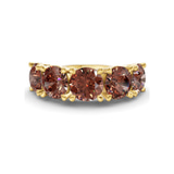 9ct Yellow Gold Noella Round Lab Diamond Anniversary Band (1/2 Ct. Tw.) front image