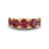 10kt Yellow Gold Noella Round Lab Diamond Anniversary Band (1/2 Ct. Tw.) front image