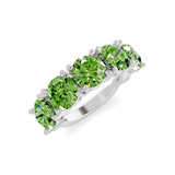 Platinum Noella Round Lab Diamond Anniversary Band (5 Ct. Tw.) right