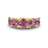10kt Yellow Gold Noella Round Lab Diamond Anniversary Band (1/2 Ct. Tw.) front image