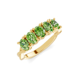 9ct Yellow Gold Serafina Oval Lab Diamond Anniversary Band (1/2 Ct. Tw.) right