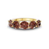 9ct Yellow Gold Camille Round Lab Diamond Anniversary Band (1/2 Ct. Tw.) front image