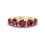 9ct Yellow Gold Camille Round Lab Diamond Anniversary Band (1/2 Ct. Tw.) front image