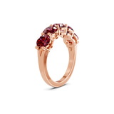 9ct Rose Gold Elowyn Round Lab Diamond Anniversary Band (1/2 Ct. Tw.) left