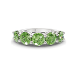 Platinum Elowyn Round Lab Diamond Anniversary Band (5 Ct. Tw.) front image