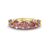 14kt Yellow Gold Elowyn Round Lab Diamond Anniversary Band (1/2 Ct. Tw.) front image