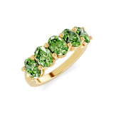10kt Yellow Gold Portia Oval Lab Diamond Anniversary Band (1/2 Ct. Tw.) right
