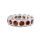 10kt White Gold Dream Round Bezel Lab Diamond Eternity Ring (3 Ct. Tw.) front image