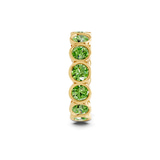 14kt Yellow Gold Dream Round Bezel Lab Diamond Eternity Ring (6 Ct. Tw.) left