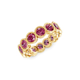 10kt Yellow Gold Dream Round Bezel Lab Diamond Eternity Ring (5 Ct. Tw.) right