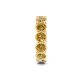 14kt Yellow Gold Dream Round Bezel Lab Diamond Eternity Ring (1 Ct. Tw.) left