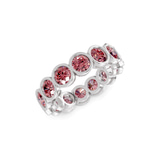 14kt White Gold Dream Round Bezel Lab Diamond Eternity Ring (1 Ct. Tw.) right