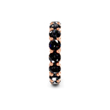 10kt Rose Gold Elysia Round Lab Diamond Eternity Ring (7 Ct. Tw.) standing product image one