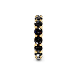 14kt Yellow Gold Elysia Round Lab Diamond Eternity Ring (5 Ct. Tw.) standing product image one