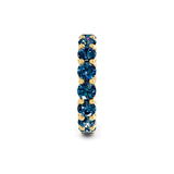 10kt Yellow Gold Elysia Round Lab Diamond Eternity Ring (6 Ct. Tw.) standing product image one