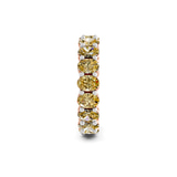 10kt Rose Gold Camila Oval Lab Diamond Eternity Ring (7 Ct. Tw.) standing product image one