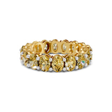 14kt Yellow Gold Camila Oval Lab Diamond Eternity Ring (5 Ct. Tw.) front image