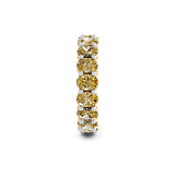 14kt Yellow Gold Camila Oval Lab Diamond Eternity Ring (5 Ct. Tw.) standing product image one