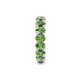 14kt White Gold Camila Oval Lab Diamond Eternity Ring (6 Ct. Tw.) standing product image one