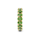 14kt Yellow Gold Camila Oval Lab Diamond Eternity Ring (5 Ct. Tw.) standing product image one