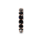 14kt Rose Gold Neveah Round Lab Diamond Eternity Ring (8 Ct. Tw.) left