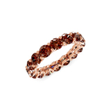 10kt Rose Gold Neveah Round Lab Diamond Eternity Ring (7 Ct. Tw.) right
