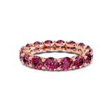 10kt Rose Gold Neveah Round Lab Diamond Eternity Ring (2 Ct. Tw.) front image