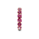 10kt Rose Gold Neveah Round Lab Diamond Eternity Ring (2 Ct. Tw.) left