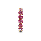 10kt Yellow Gold Neveah Round Lab Diamond Eternity Ring (2 Ct. Tw.) left