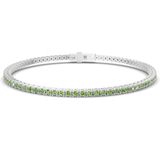 Platinum Darcy Round Lab Diamond Tennis Bracelet (2 Ct. Tw.) front image