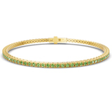 10kt Yellow Gold Darcy Round Lab Diamond Tennis Bracelet (2 Ct. Tw.) front image