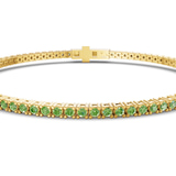 10kt Yellow Gold Darcy Round Lab Diamond Tennis Bracelet (2 Ct. Tw.) side right image one