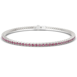 Platinum Darcy Round Lab Diamond Tennis Bracelet (2 Ct. Tw.) front image