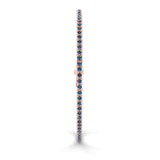9ct Rose Gold Darcy Round Lab Diamond Tennis Bracelet (2 Ct. Tw.) standing product image one