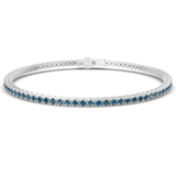 10kt White Gold Darcy Round Lab Diamond Tennis Bracelet (10 Ct. Tw.) front image