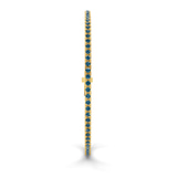 9ct Yellow Gold Darcy Round Lab Diamond Tennis Bracelet (2 Ct. Tw.) standing product image one