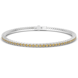 14kt White Gold Darcy Round Lab Diamond Tennis Bracelet (20 Ct. Tw.) front image