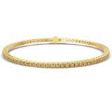 10kt Yellow Gold Darcy Round Lab Diamond Tennis Bracelet (2 Ct. Tw.) front image