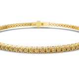 10kt Yellow Gold Darcy Round Lab Diamond Tennis Bracelet (2 Ct. Tw.) side right image one