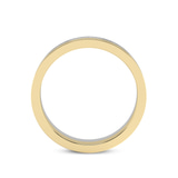 18ct Yellow Gold Amour Couple Rings (1/8 Ct. Tw.) her right