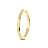 10kt Yellow Gold Timeless Love Couple Rings her left