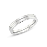 14kt White Gold Passion Couple Rings her top