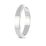 9ct White Gold Infinite Love Couple Rings (1/50 Ct. Tw.) left