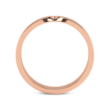 10kt Rose Gold Everlasting Love Couple Rings (1/5 Ct. Tw.) right